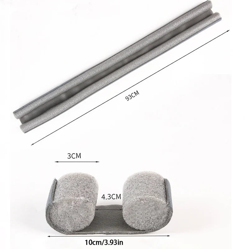 Vedador de Porta Flexível Contra Vento, Poeira e Insetos Instalação Fácil