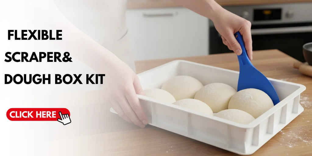 Espátula Flexível para Massas e Pizzas Sem Bagunça